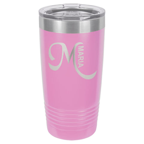 Polar Camel 20 oz. Light Purple Ringneck Vacuum Insulated Tumbler