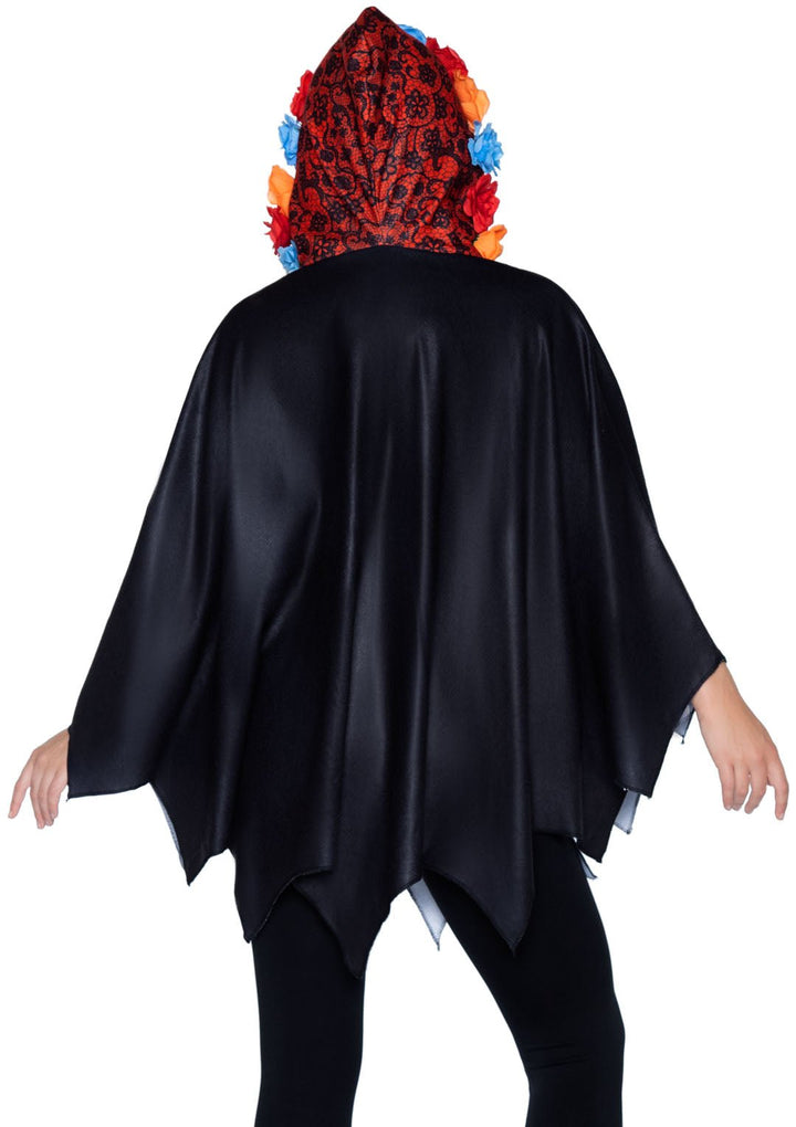 Day of the Dead Poncho, featur - JJ's Party House: Birthday, Balloons & Custom Party Favors