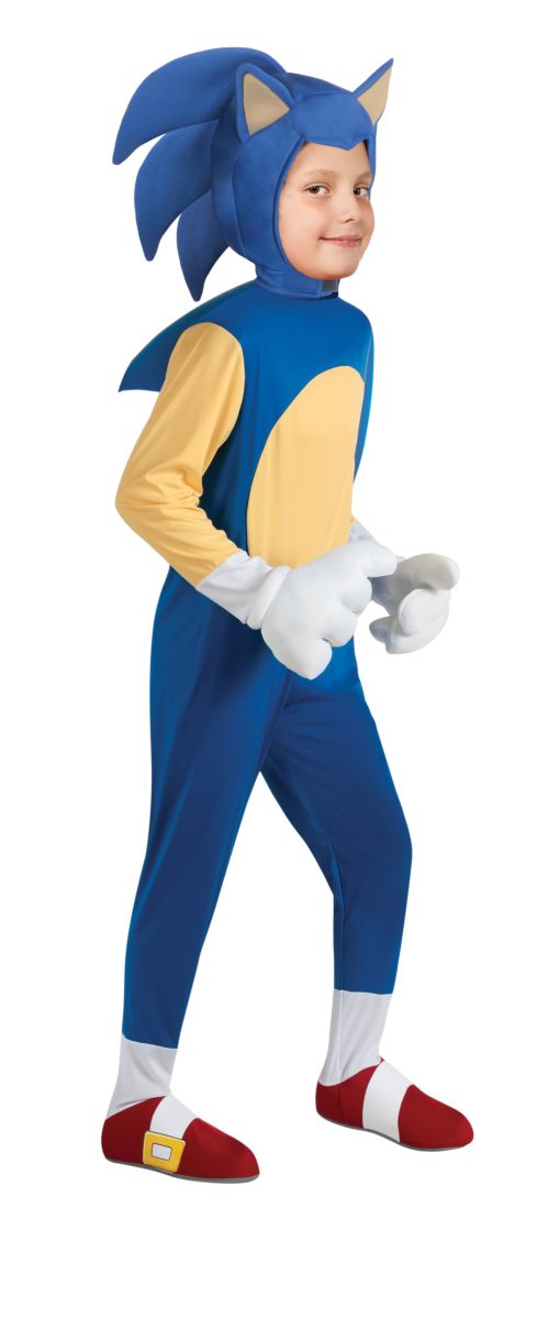 Deluxe Kids Sonic Costume - JJ's Party House: Birthday, Balloons & Custom Party Favors