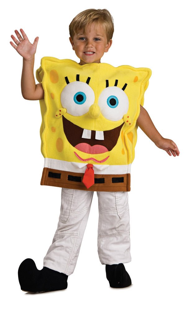 Deluxe Kids Spongebob Costume - JJ's Party House: Birthday, Balloons & Custom Party Favors