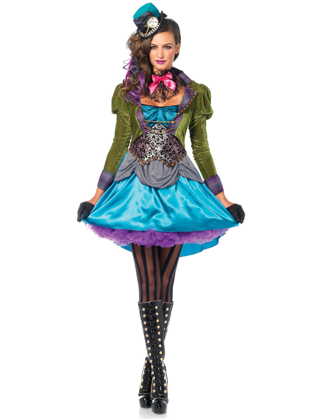 Deluxe Sexy Mad Hatter Costume - JJ's Party House: Birthday, Balloons & Custom Party Favors