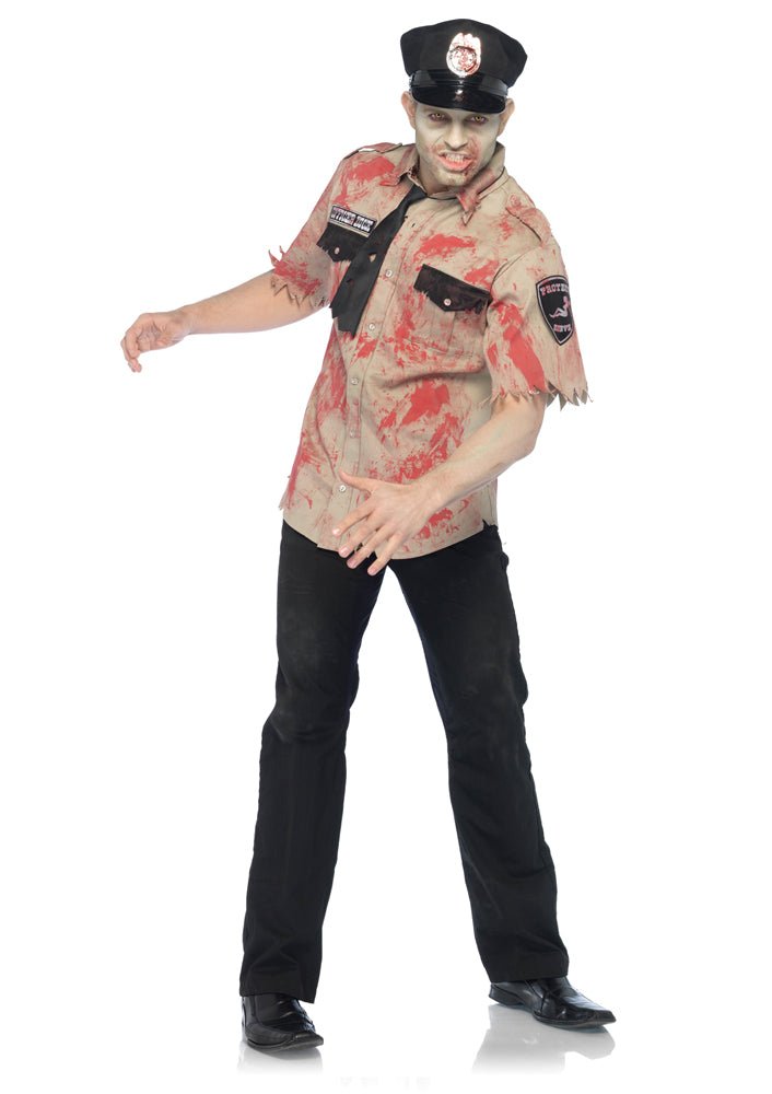 Deputy Dead Zombie Costume - JJ's Party House: Birthday, Balloons & Custom Party Favors