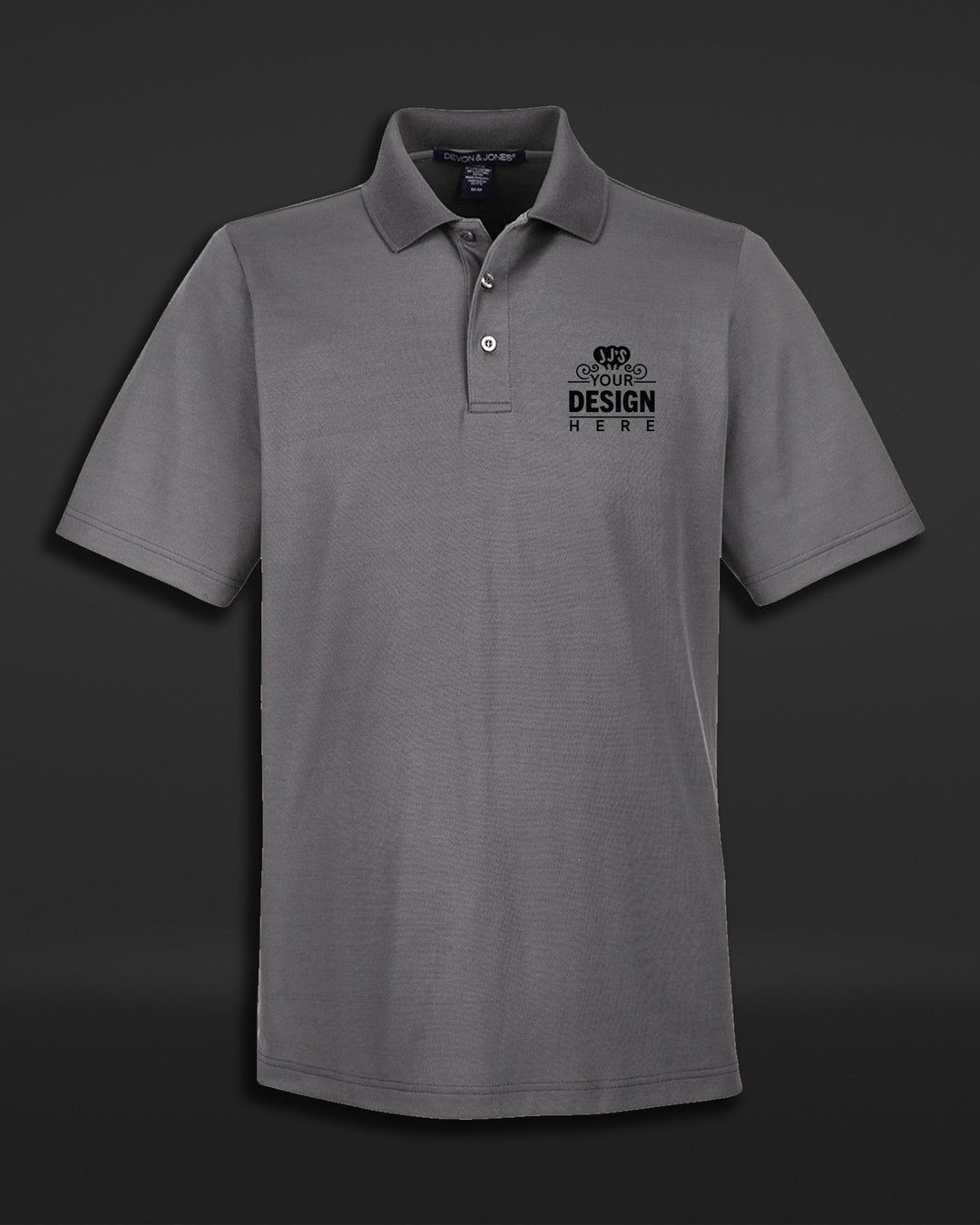 Design Your Own Custom Embroidered Polo Shirt - JJ's Party House: Birthday, Balloons & Custom Party Favors