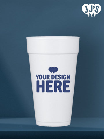Design Your Own Custom Printed Foam Cups - JJ's Party House: Custom Party Favors, Napkins & Cups