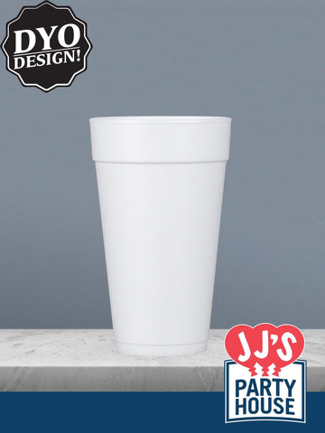 Design Your Own Custom Stryofoam Cups - JJ's Party House: Birthday, Balloons & Custom Party Favors