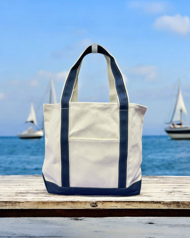 Design Your Own Embroidered Cotton Canvas Tote Bag - JJ's Party House: Birthday, Balloons & Custom Party Favors