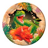 Dino Blast Dessert Plates 8ct - JJ's Party House: Birthday, Balloons & Custom Party Favors