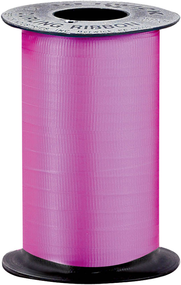 Beauty/Magenta Curl Ribbon