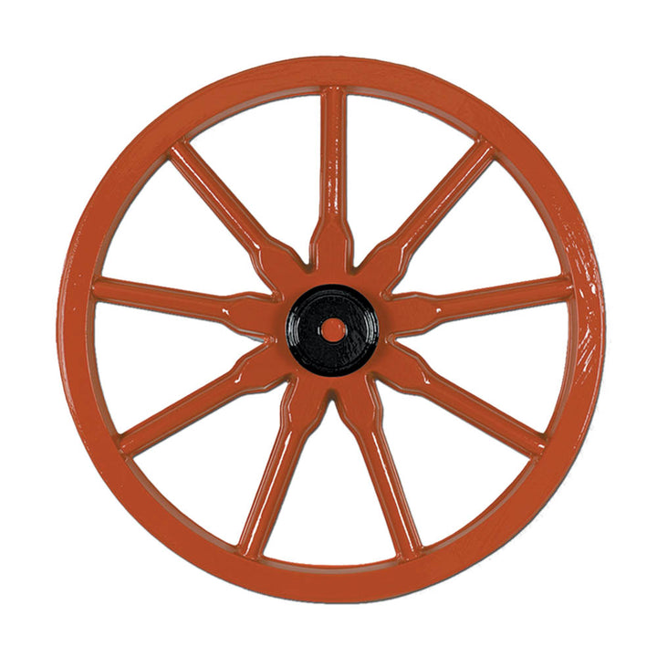 Plastic Brown Wagon Wheel 23''