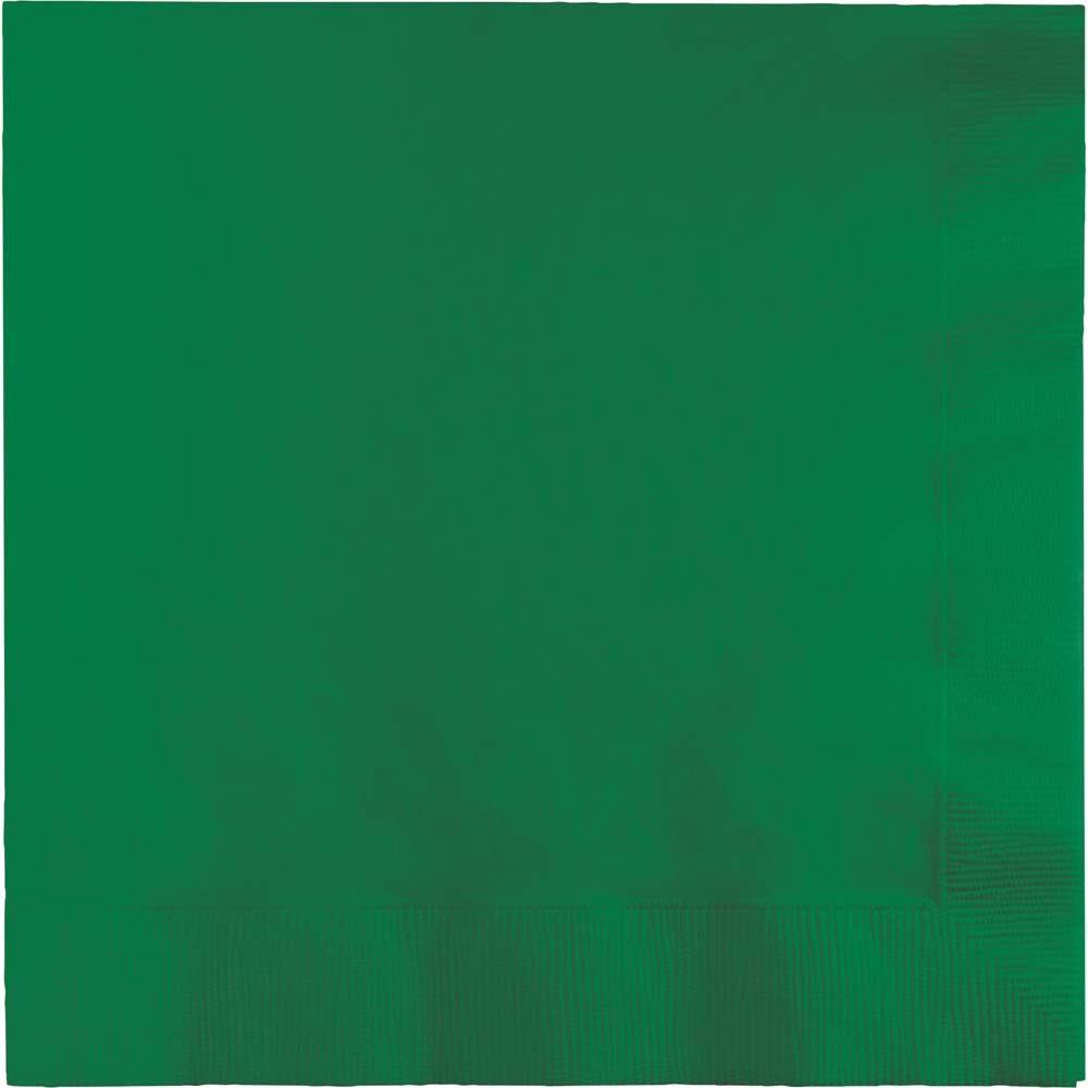 Emerald Green Luncheon Napkins 3Ply 50ct - JJ's Party House McAllen, TX