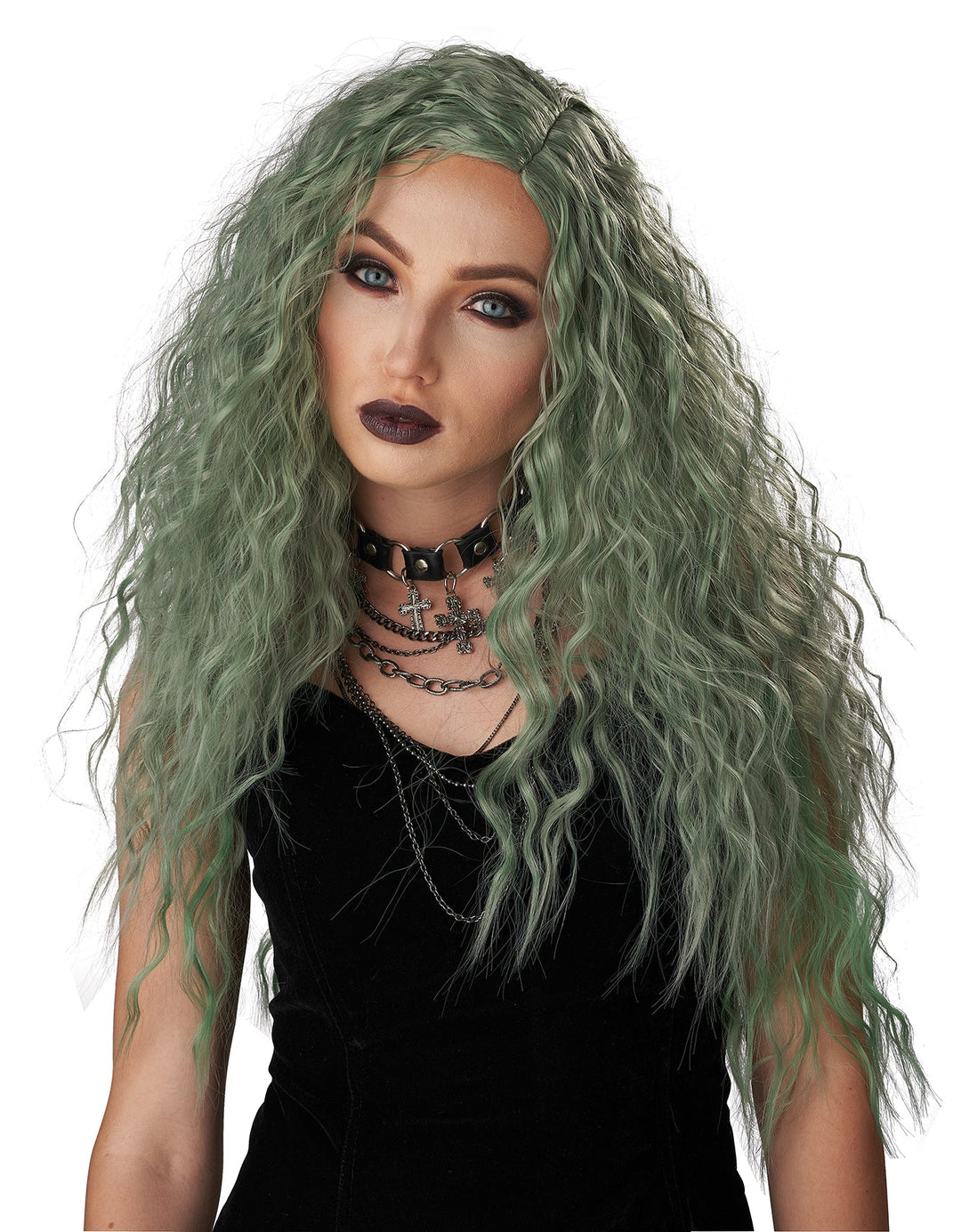 Enchanted Waves Green Wig - JJ's Party House