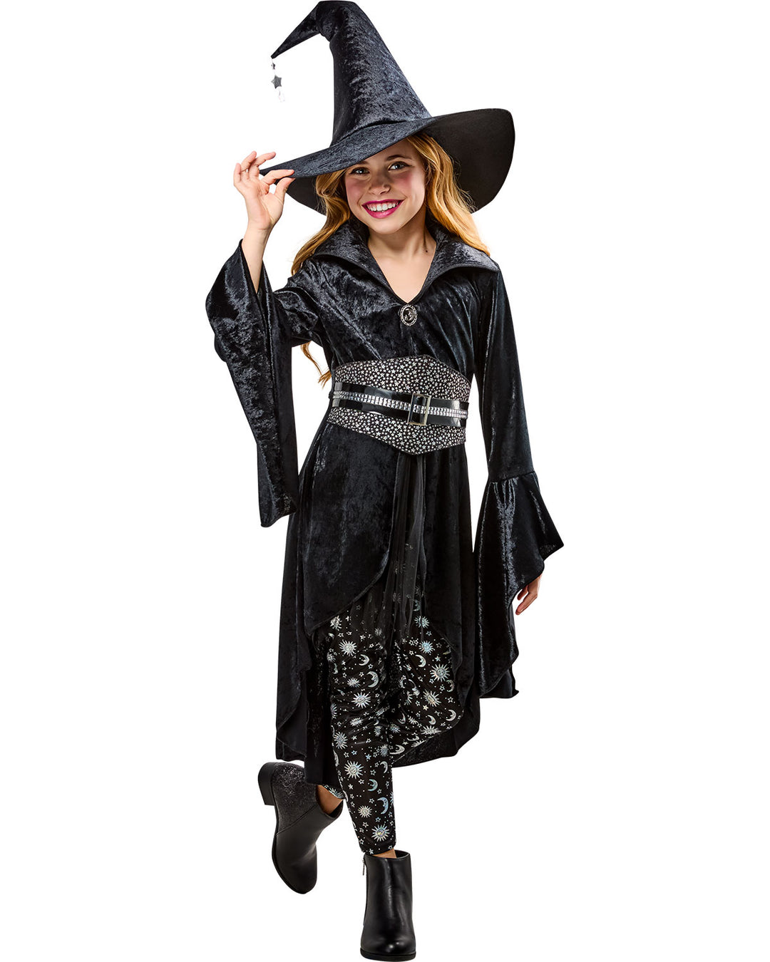 Girls Coven Witch Kids Costume