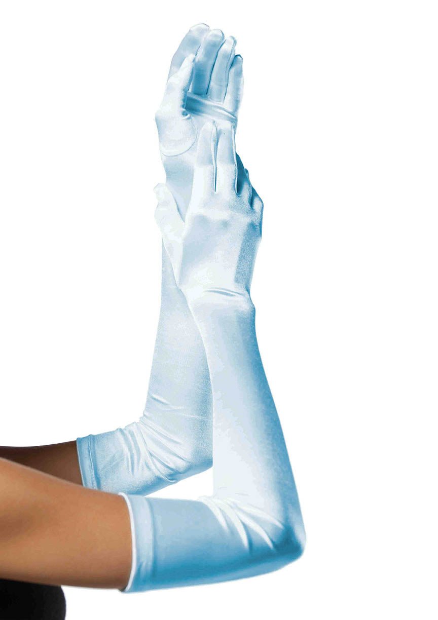 Extra Long Satin Gloves - JJ's Party House: Custom Party Favors, Napkins & Cups