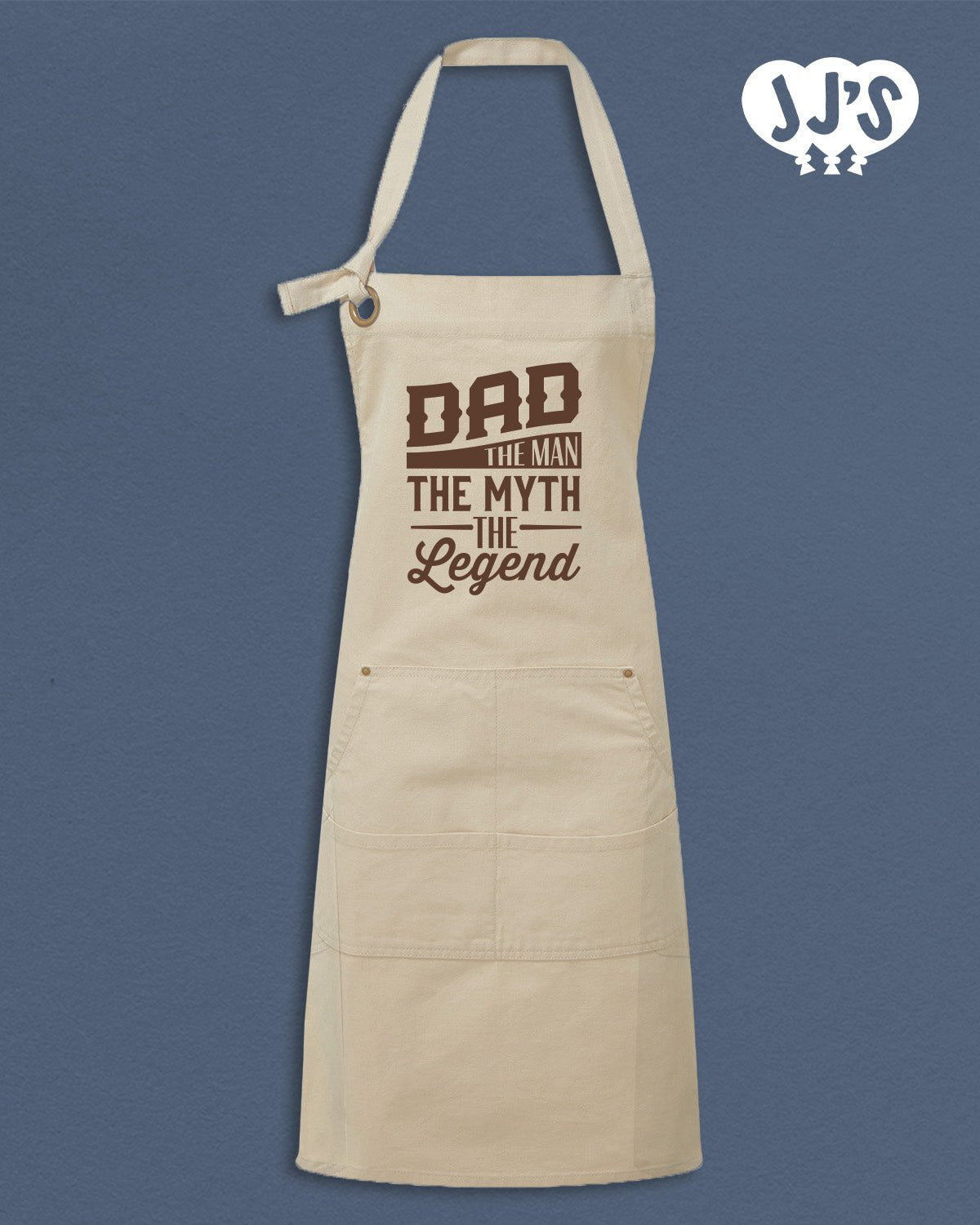 Fathers Day Embroidered Apron: The Man The Myth The Legend - JJ's Party House: Custom Party Favors, Napkins & Cups