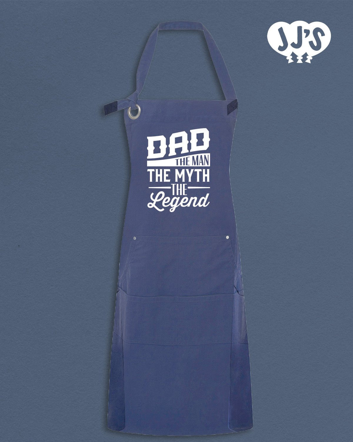 Fathers Day Embroidered Apron: The Man The Myth The Legend - JJ's Party House: Custom Party Favors, Napkins & Cups