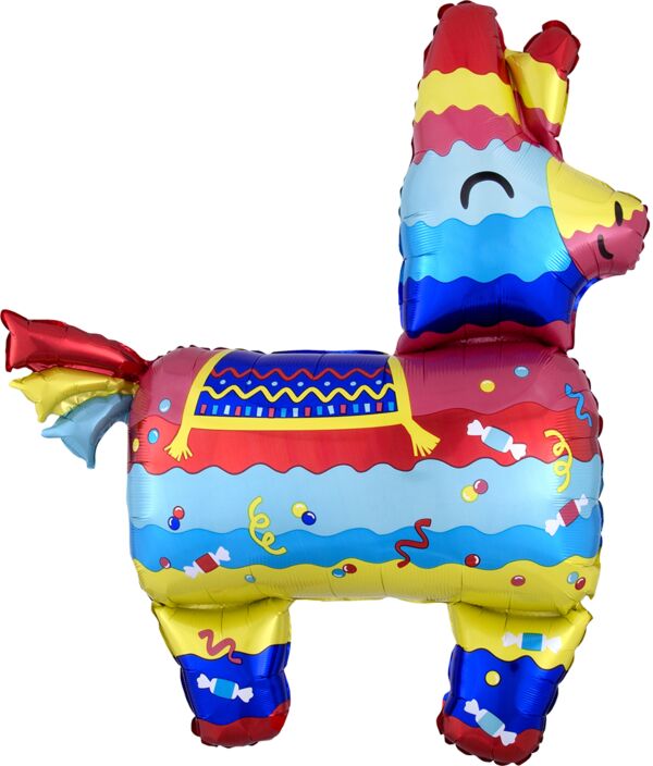 Fiesta Pinata Jumbo Mylar Balloon 33'' - JJ's Party House