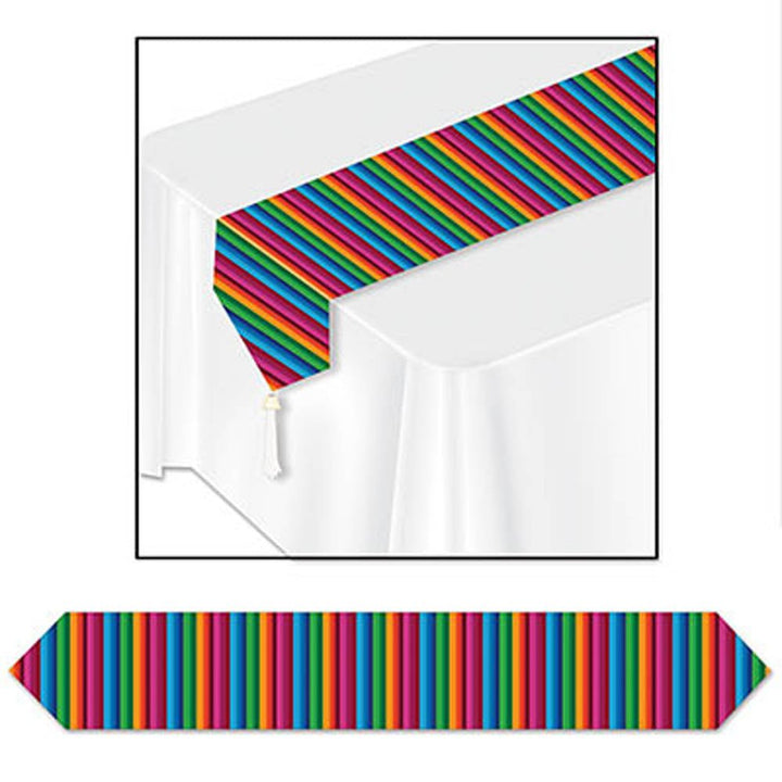 Fiesta Serape Table Runner - JJ's Party House McAllen, TX