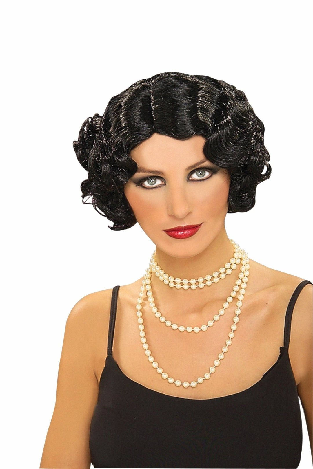 Flapper Wig Black - JJ's Party House