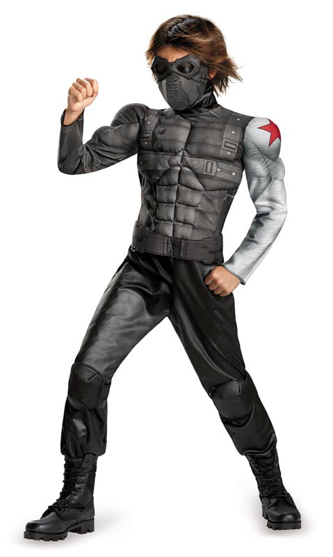 Boys Winter Soldier Muscle Costume