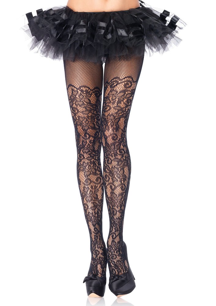 Floral Vine Net Pantyhose - JJ's Party House: Birthday, Balloons & Custom Party Favors