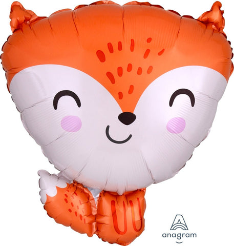 Fox Mylar Balloon 18'' - JJ's Party House: Birthday, Balloons & Custom Party Favors