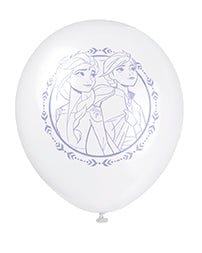 Frozen 12" Latex Balloons, 8ct - JJ's Party House: Birthday,Balloons,Favors,Gifts