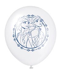 Frozen 12" Latex Balloons, 8ct - JJ's Party House: Birthday,Balloons,Favors,Gifts