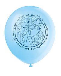 Frozen 12" Latex Balloons, 8ct - JJ's Party House: Birthday,Balloons,Favors,Gifts