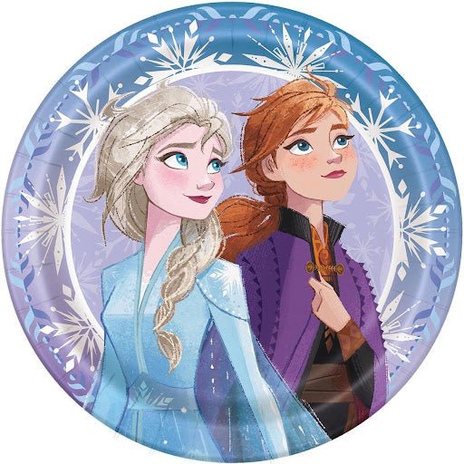 Frozen 9" Lunch Plates, 8ct - JJ's Party House: Birthday,Balloons,Favors,Gifts