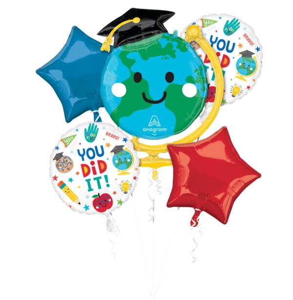 Graduation Fun Balloon Bouquet - JJ's Party House McAllen, TX