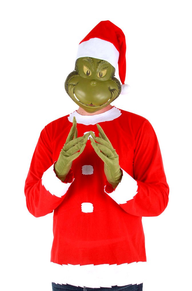 Grinch Costume AD S/M + - JJ's Party House: Birthday, Balloons & Custom Party Favors