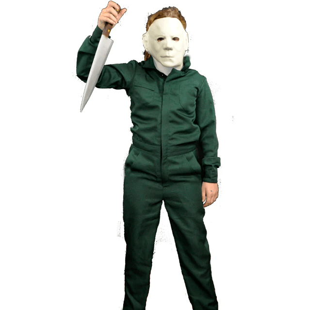 Halloween II Deluxe Coveralls Costume - Michael Myers - JJ's Party House: Birthday, Balloons & Custom Party Favors