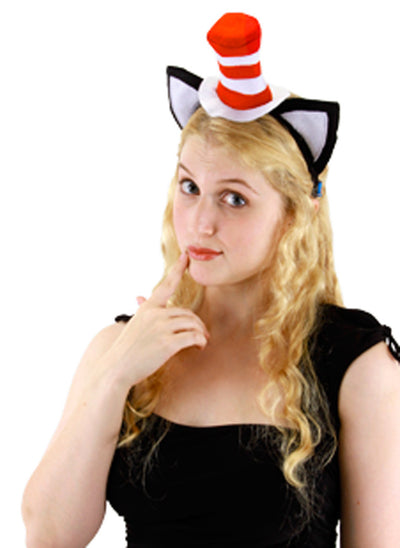 Cat in the Hat Headband with Ears - Dr. Seuss