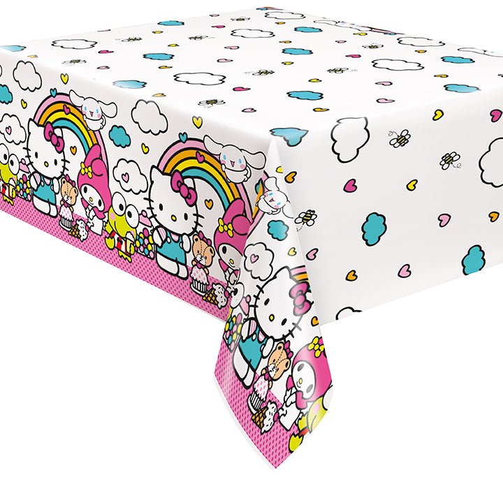 Hello Kitty Tablecover 54X84" - JJ's Party House: Birthday, Balloons & Custom Party Favors