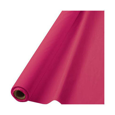 Hot Pink Solid Table Roll, 40" x 150' - JJ's Party House: Custom Party Favors, Napkins & Cups