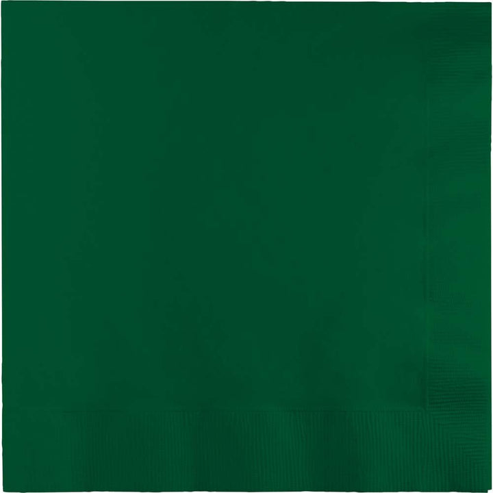 Hunter Green Luncheon Napkins 3Ply 50ct - JJ's Party House McAllen, TX
