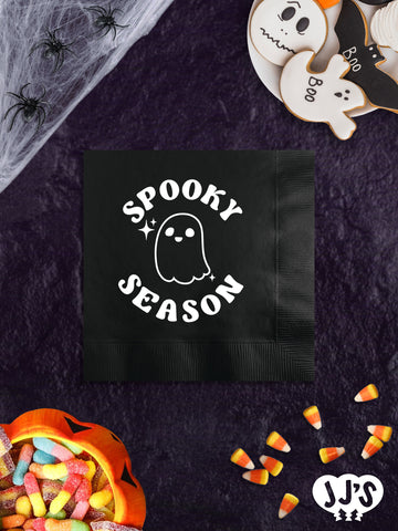 Spooky Season Personalized Halloween Napkins