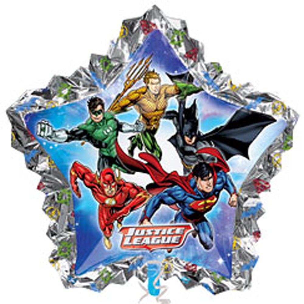 Justice League SShape Balloon - JJ's Party House: Birthday, Balloons & Custom Party Favors