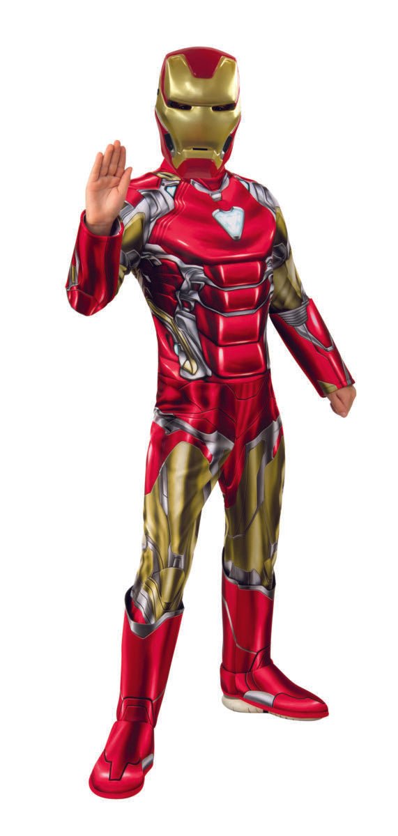 Kids Avengers: Endgame Deluxe Iron Man Costume - JJ's Party House: Birthday, Balloons & Custom Party Favors