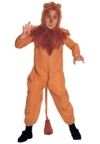 Kids Cowardly Lion Costume - JJ's Party House: Custom Party Favors, Napkins & Cups