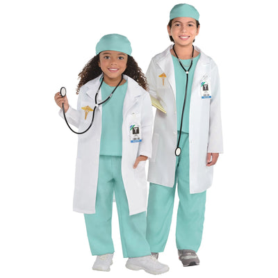 Kids Doctor Costume (12-14) - JJ's Party House: Custom Party Favors, Napkins & Cups