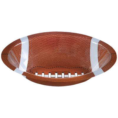 Large Plastic Fooball Bowl/Tray 14.25" - JJ's Party House: Custom Party Favors, Napkins & Cups