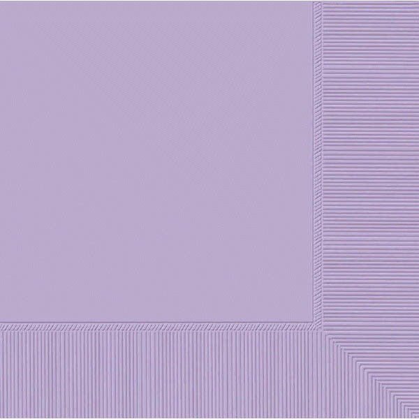 Lavender Beverage Napkins 2Ply, 50ct - JJ's Party House: Birthday, Balloons & Custom Party Favors