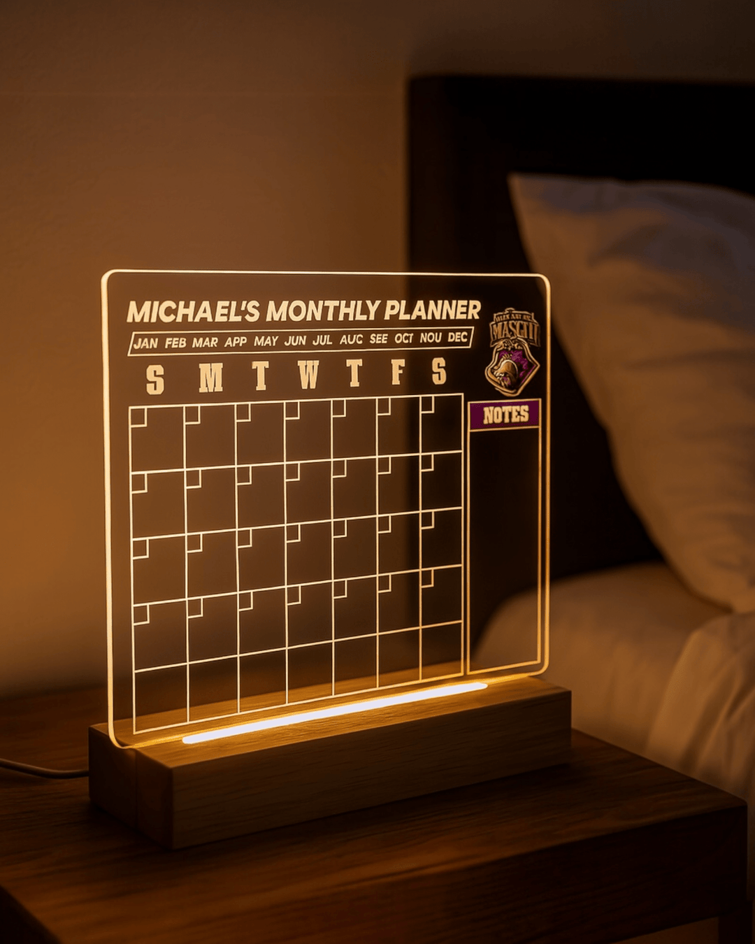 Light Up LED Back to School Calendar: For Teachers and Students - JJ's Party House