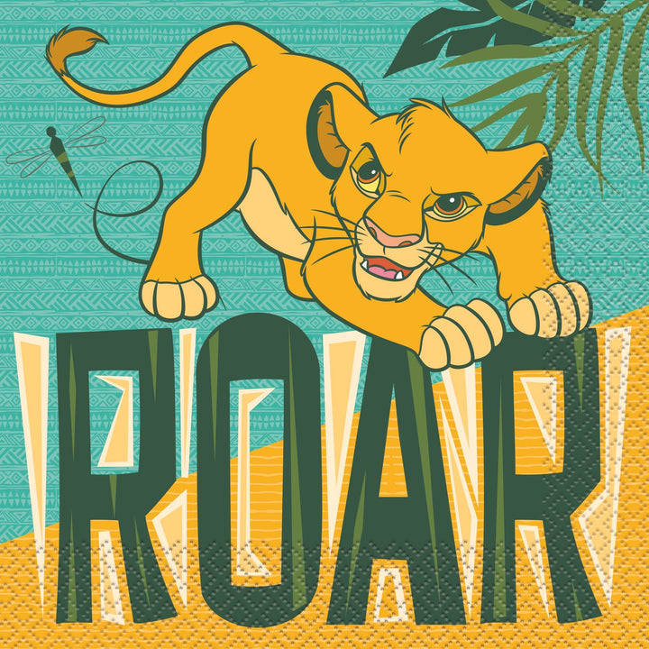 Lion King Lunch Napkins 16ct - JJ's Party House
