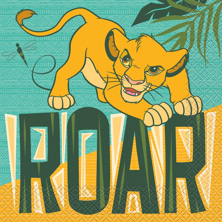 Lion King Lunch Napkins 16ct - JJ's Party House McAllen, TX