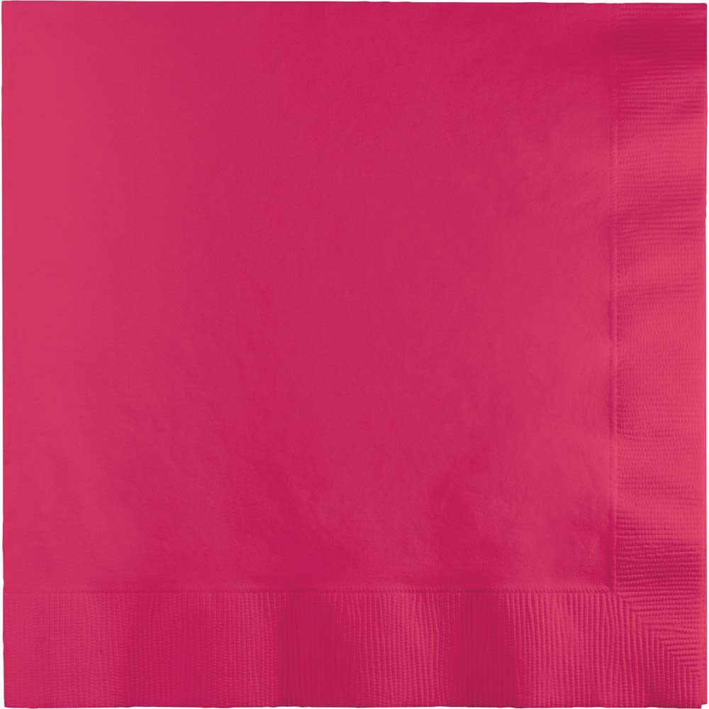Magenta Luncheon Napkins 3Ply 50ct - JJ's Party House McAllen, TX