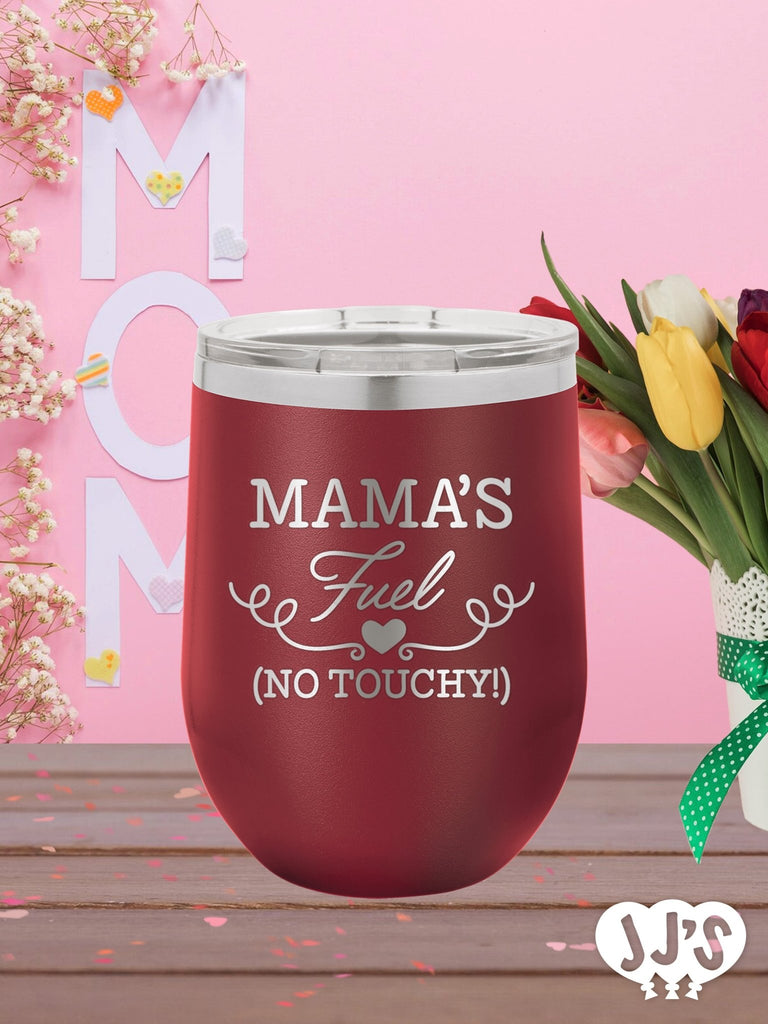 Mama's Fuel Custom Engraved Tumbler - JJ's Party House: Custom Party Favors, Napkins & Cups