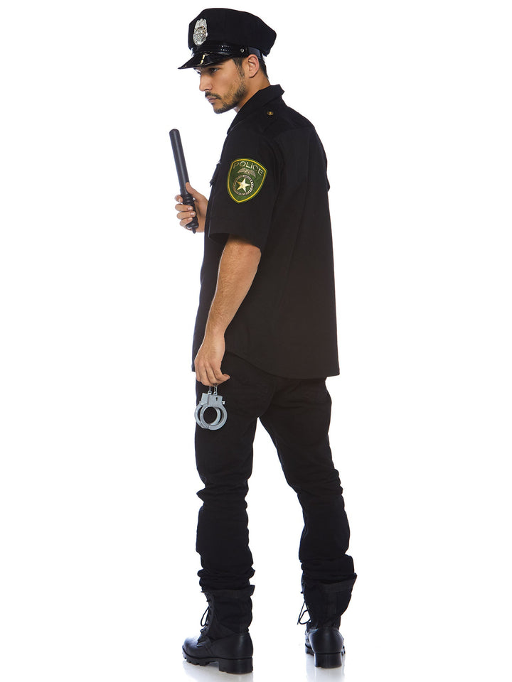 Men's Police Shirts Costume - JJ's Party House: Birthday, Balloons & Custom Party Favors