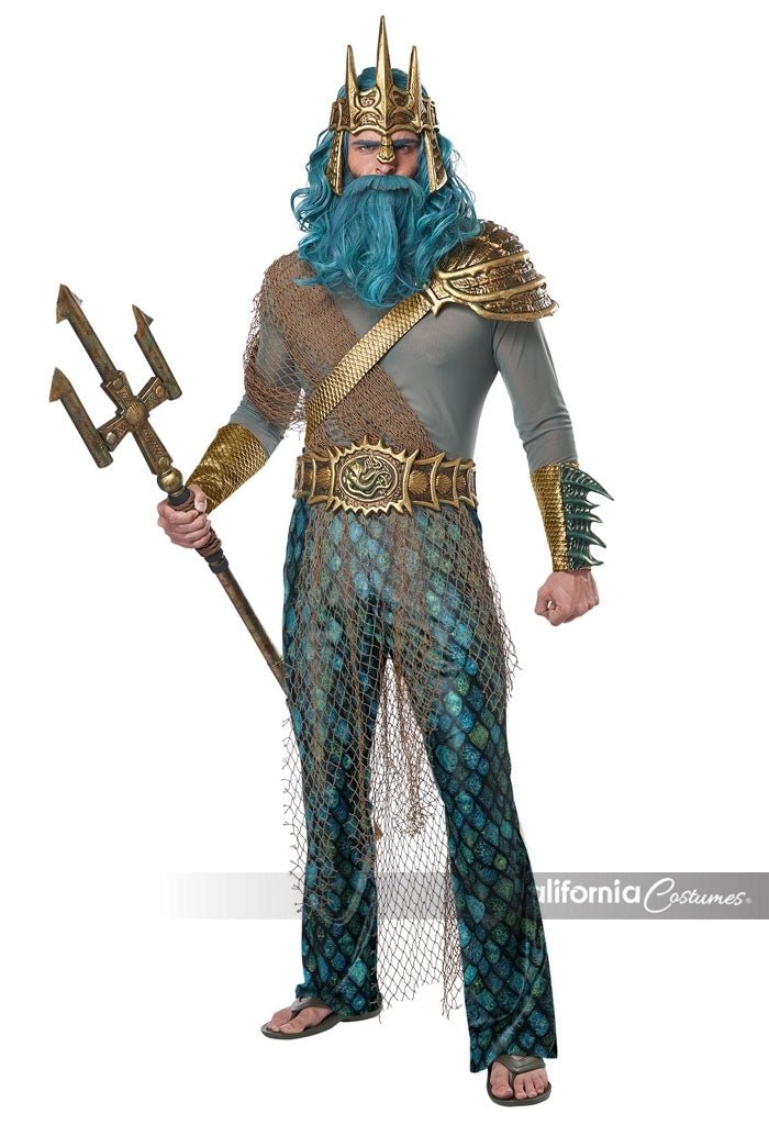 Men's Poseidon / Neptune Costume - JJ's Party House